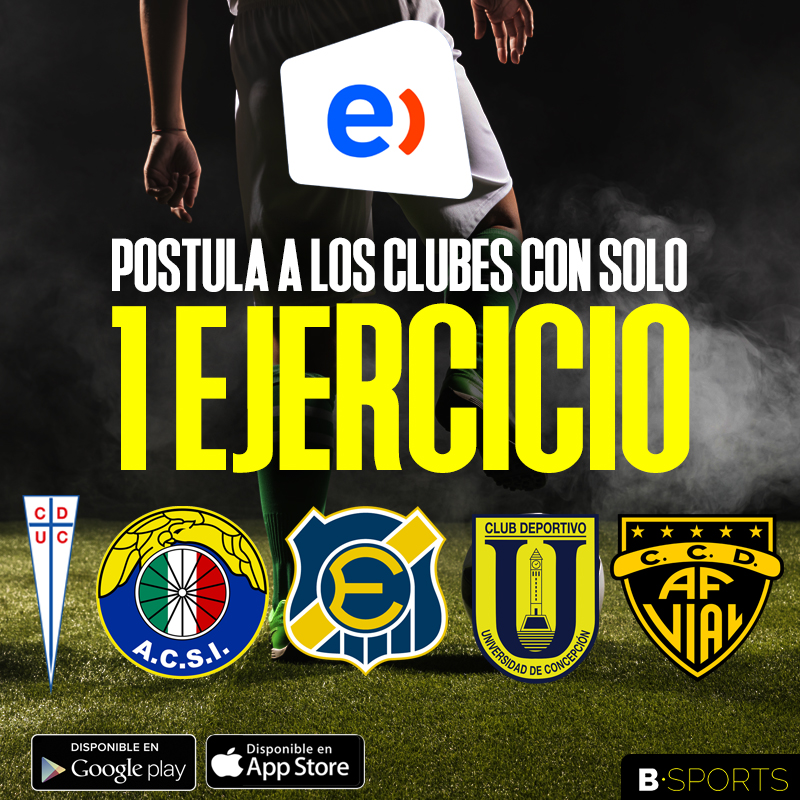 ¡Postula a los clubes con solo 1 ejercicio!