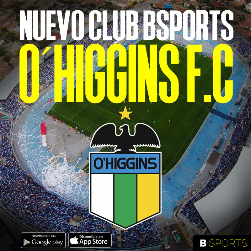 Desde hoy puedes postular a O’HIGGINS F.C desde la App Bsports. ¡Bienvenido Capo de Provincia!