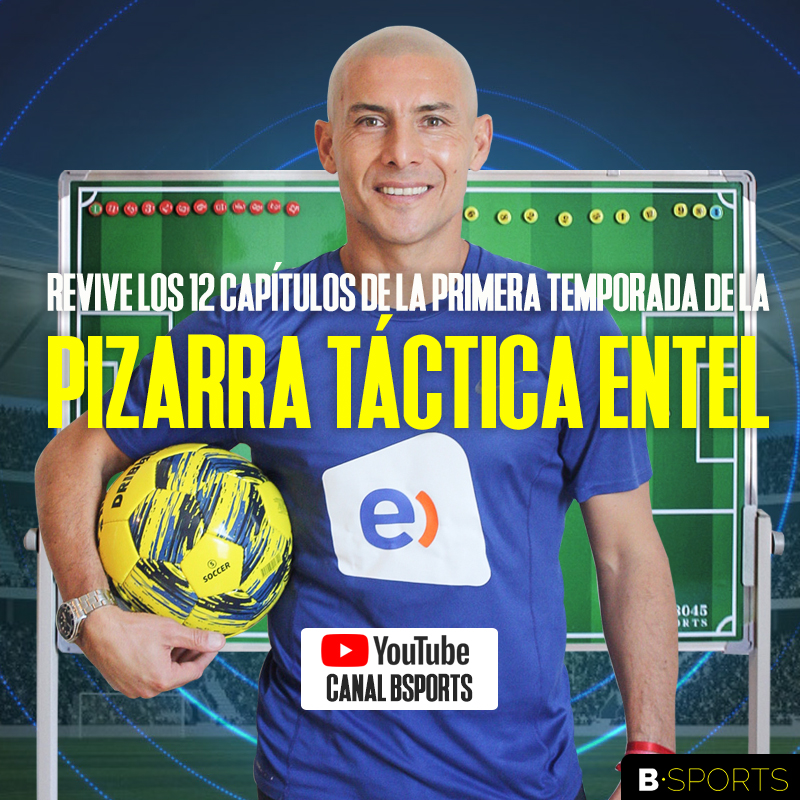 ¿Quieres aprender a moverte como un profesional en la cancha? Mira la #PIZARRATACTICAENTEL