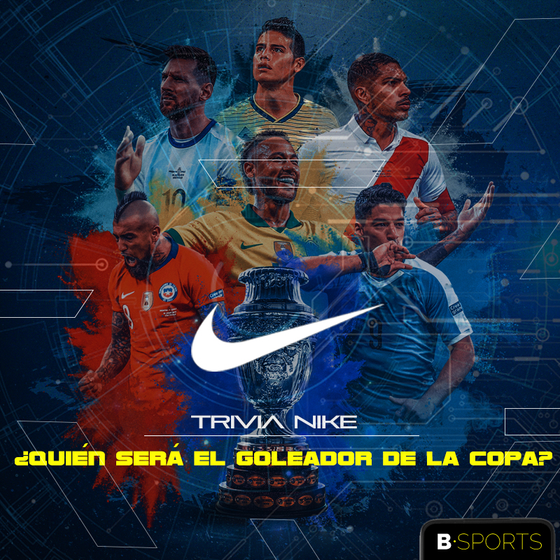 NIKE busca al anticipador de Goleadores de la Copa América