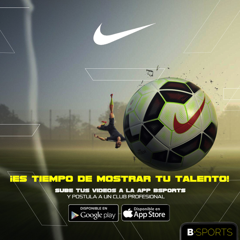 ¡Es tiempo de mostrar tu talento junto a NIKE y Bsports!