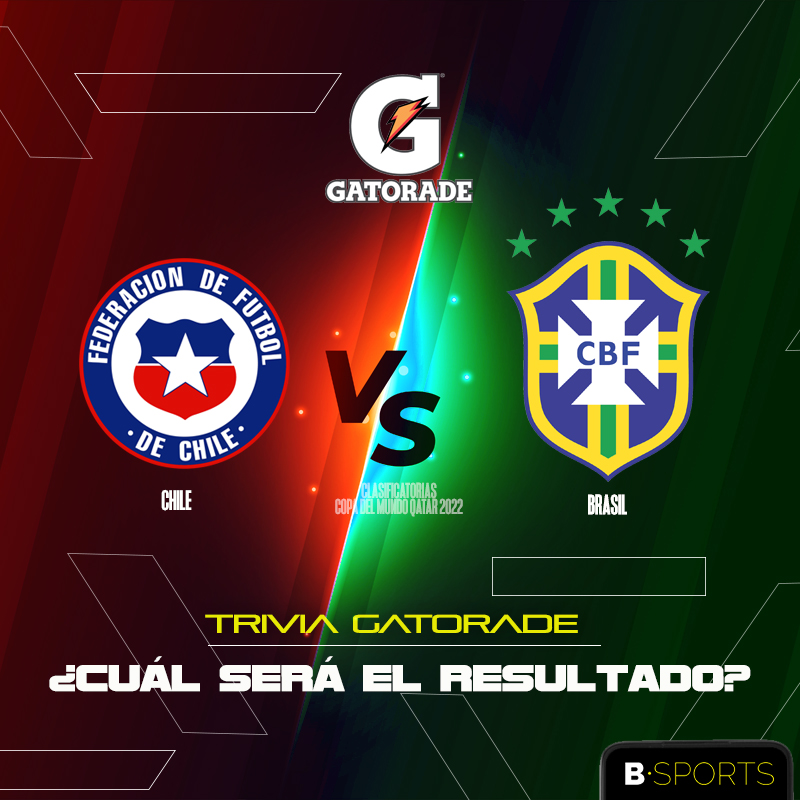 Gran trivia GATORADE: ¿Chile o Brasil?