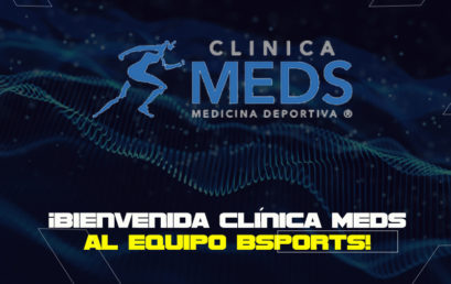 ¡Bienvenida Clínica MEDS al Equipo Bsports!