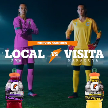 GATORADE junto a Tiane Endler te invitan a probar los nuevos sabores Local y Visita