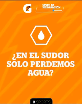 Cuando entrenas, hidrátate con Gatorade