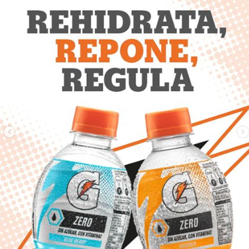 Prueba la nueva Gatorade Zero